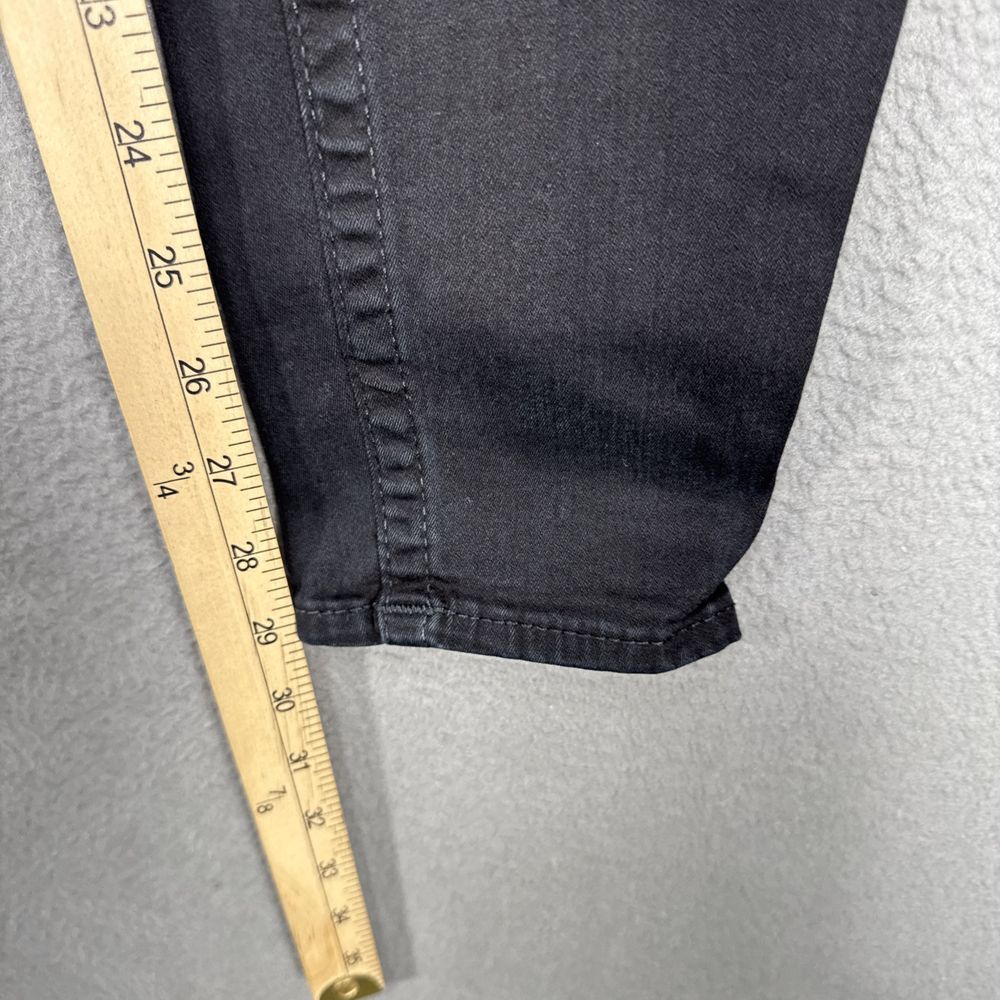 True Religion Jeans Casey Womens 29x29 Black Low Skinny Stretch Dark Wash Denim - Picture 5 of 12